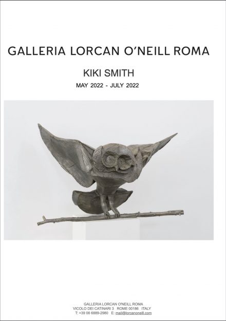 locandina Galleria Lorcan O'Neill Roma - Kiki Smith