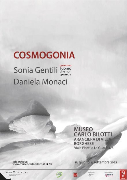 locandina mostra Museo Carlo Bilotti - Cosmogonia